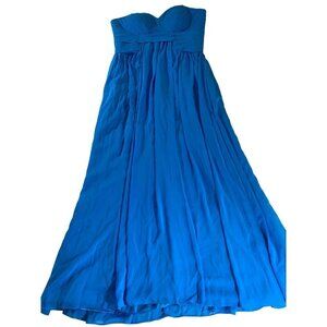 NWT Bridess Women's Blue Chiffon Sleeveless Wedding Dress - 18W